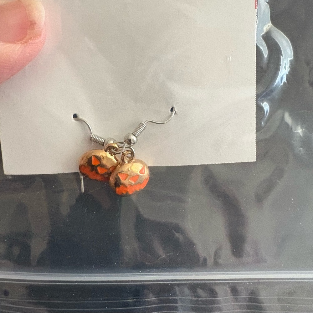 Pumpkin earrings